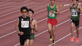 東海大学記録会 5000m2組 上野裕一郎(中大OB/立教大監督)  2021.5.4