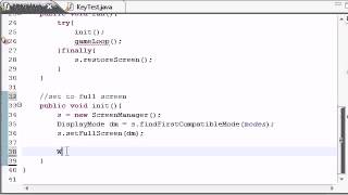 Java Game Development 27 Creating a Core Class