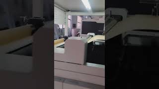 roll die cutting creasing machine for paper box to Russia