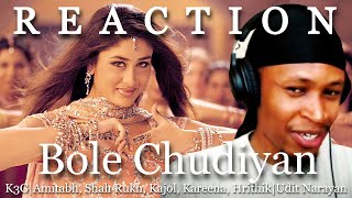 My First Reaction Video To The Bole Chudiyan Classic | Hanging with CJ | Bollywood