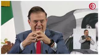 Marcelo Ebrard celebra el acuerdo con Trump:“Lo que logró la presidenta es algo totalmente insólito”