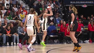 Caitlin Clark DRAINS her first 3-pointer in the WNBA 🎯 | WNBA on ESPN