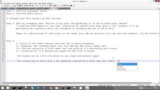 Twitter stream analysis and visualization using Apache Kafka, Spark and Java