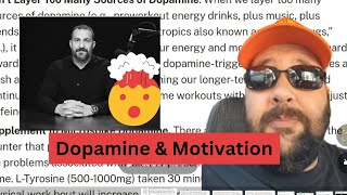 Andrew Huberman is genius level | Dopamine and Motivation for Exercise