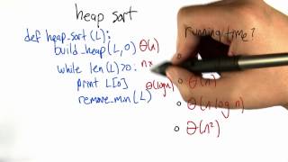 Heap Sort Performance Solution - Intro to Algorithms