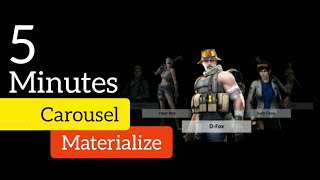 Beautiful Carousel Using Materialize | HTML, CSS & JavaScript
