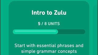 *Let’s learn Zulu with Duolingo