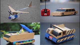 4 Amazing DIY Toys - 4 Amazing RC TOYs