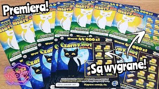 Zdrapki Lotto #563 Premiera! 15 zdrapek Czarny Kot / Biały Kot 🐈 Są wygrane w obu wersjach 🤑