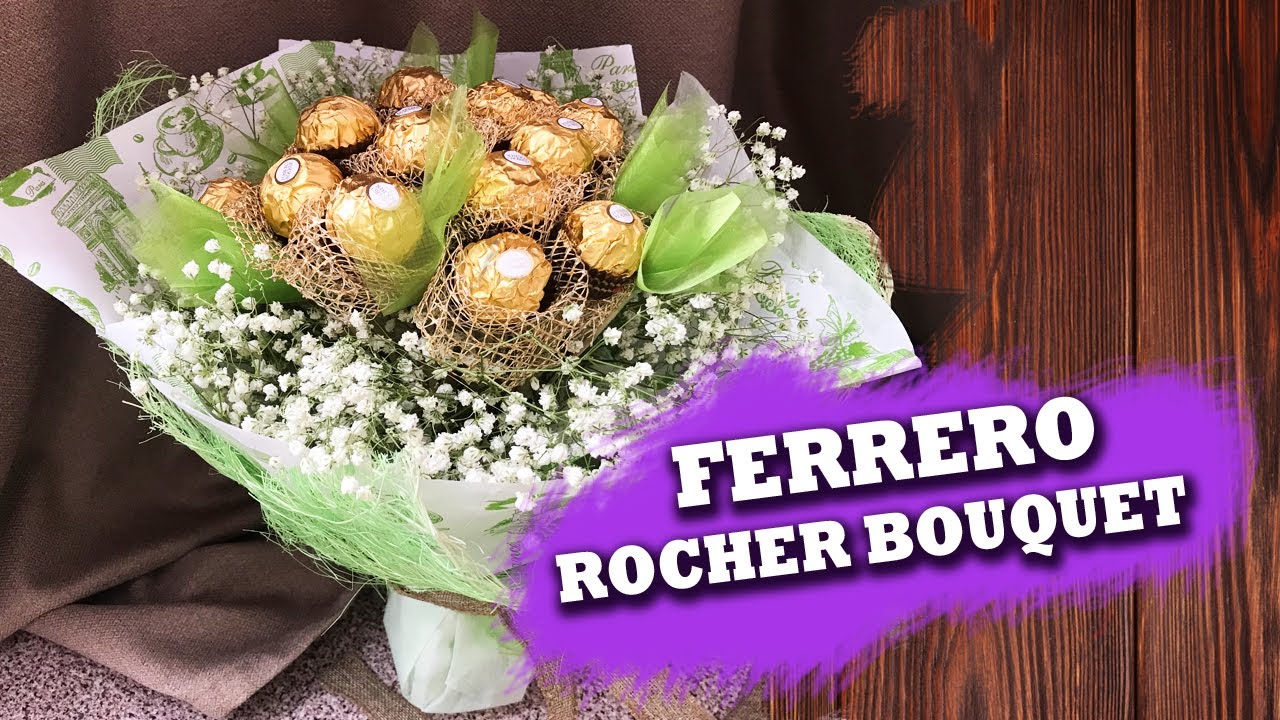 Rocher Chocolate Bouquet Tutorial