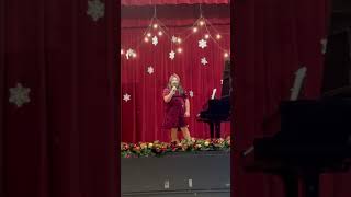 Viola Music School/ Christmas Concert / Sarah #viral #shortsvideo #singing #musicschool #cover