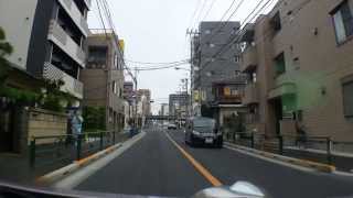 30.5℃ 柴又街道、救急車が行く(車載動画）江戸川区Tokyo,JAPAN.