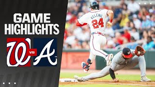 Nationals vs. Braves Game Highlights (5/29/24) | MLB Highlights
