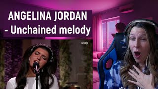 ANGELINA JORDAN - UNCHAINED MELODY (nobel peace priza) | REACTION