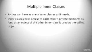 004 Inner Class / Java Programming from Zero to Hero The Complete Course 2016