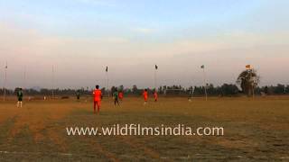 Football match between Manipuri lads - Yaoshang sports