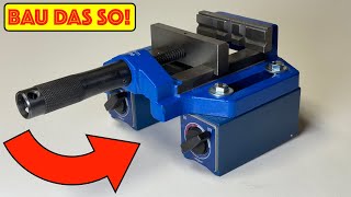 Günstiger gehts nicht!  Magnetschraubstock DIY mit Doppelmagnet!