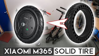 How to install solid tire in 1 min on Xiaomi electric scooter