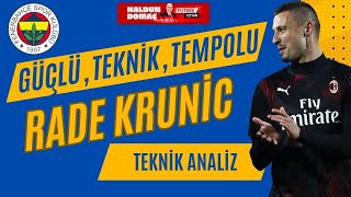 Fenerbahçe'nin yeni transferi Krunic'in orta alan özellikleri kime benziyor?