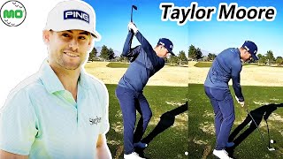 Taylor Moore テイラー・ムーア 米国の男子ゴルフ スローモーションスイング!!!