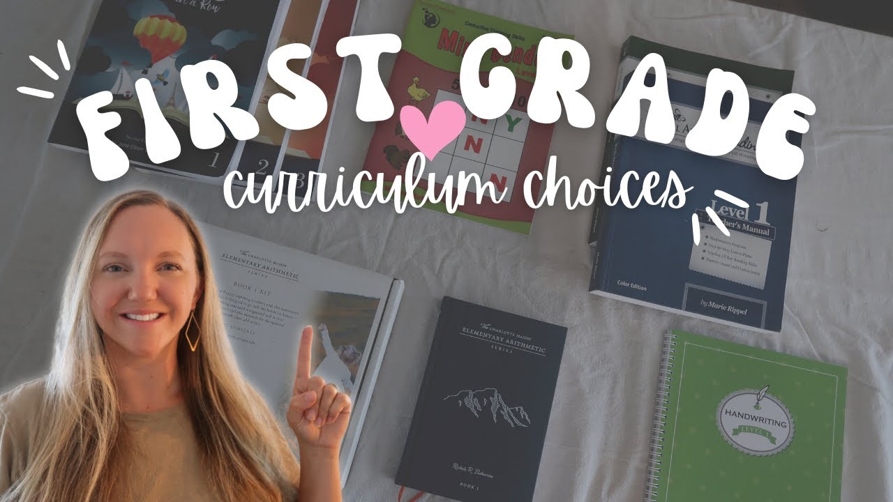 HOMESCHOOL CURRICULUM CHOICES || FIRST GRADE - YouTube