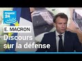 REPLAY - Emmanuel Macron présente les grandes lignes stratégiques de défense de la France