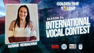 GOLDEN TIME TALENT | 54 Season | Lusine Kobalyan | Pop vocals