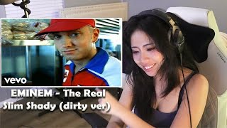 First Time Hearing THE REAL SLIM SHADY - Eminem (DIRTY)