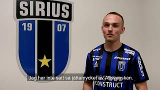 Aron Bjarnason klar för Sirius Fotboll