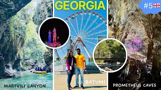 Exploring Borjomi - Prometheus Caves - Martvili Canyon - Batumi | Georgia trip | Bhargavi Viswanath