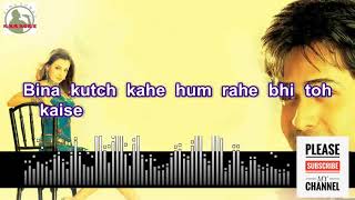 Woh Humse Khafa Nahin Full Karaoke Track for male singers With Lyrics