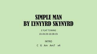 Simple Man by Lynyrd Skynyrd - Easy Chords and Lyrics