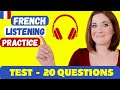 Test Your French Listening Comprehension _ Helpful for FRENCH EXAMS _ Subtitles