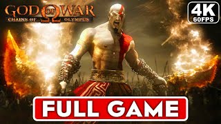 GOD OF WAR CHAINS OF OLYMPUS Gameplay Walkthrough Part 1 FULL GAME [4K 60FPS] - No Commentary