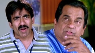 Ravi teja  \u0026 Brahmanandam Hilarious Comedy Scenes || Anjaneyulu Movie