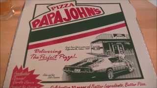 sAs PizzaNight: Papa John's Greek Pizza