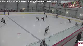 KHS Varsity Prep Hockey vs Bridgton Academy - November 21, 2024 5:30pm