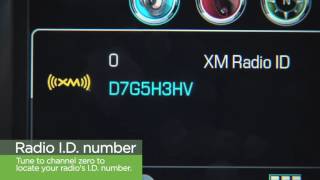 SiriusXM Basics: How to Listen with Your GM Next-Gen Info System