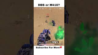 DBS or M416??  #bgmi #bgmimontage #pubg #viral #trending #shorts #scout #jonathan #soul