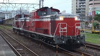 2016/06/23 配9852ﾚ DD51形(DD51 1109)+DE10形(DE10 1118) 定期検査出場