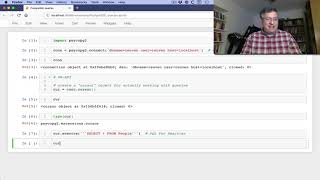Simple PostgreSQL queries from Python