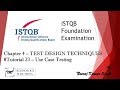 ISTQB Foundation Level Certification 2011 | 4.3 Use Case Testing