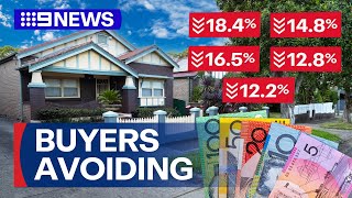 Sydney buyers avoiding suburbs despite drop in prices | 9 News Australia