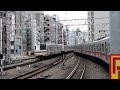 東京メトロ7000系7113f 試運転 東横線地上ホームの渋谷発車