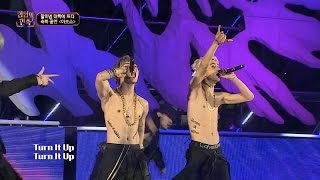 [축하 공연] 신인 힙합 그룹 아포스의 'Turn it up'♪ 힙합의 민족 8회