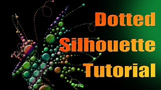 How To Make Dotted Silhouettes - Photoshop Tutorial For Print On Demand