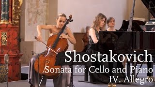 Shostakovich: Cello Sonata IV. Allegro / Sol Gabetta, Polina Leschenko