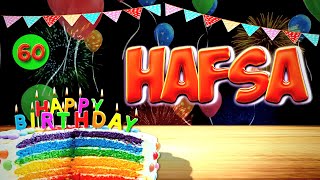 HAFSA Happy Birthday Song | Today Is Your BIRTHDAY 🥳 🎂 ( HAFSA Official video)