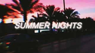 songs that bring you back to that summer night