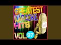 All I Want Is You (Karaoke Version) (Originally Performed By Carly Simon)